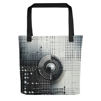 Abstract Art Tote Bag: Precision Matrix