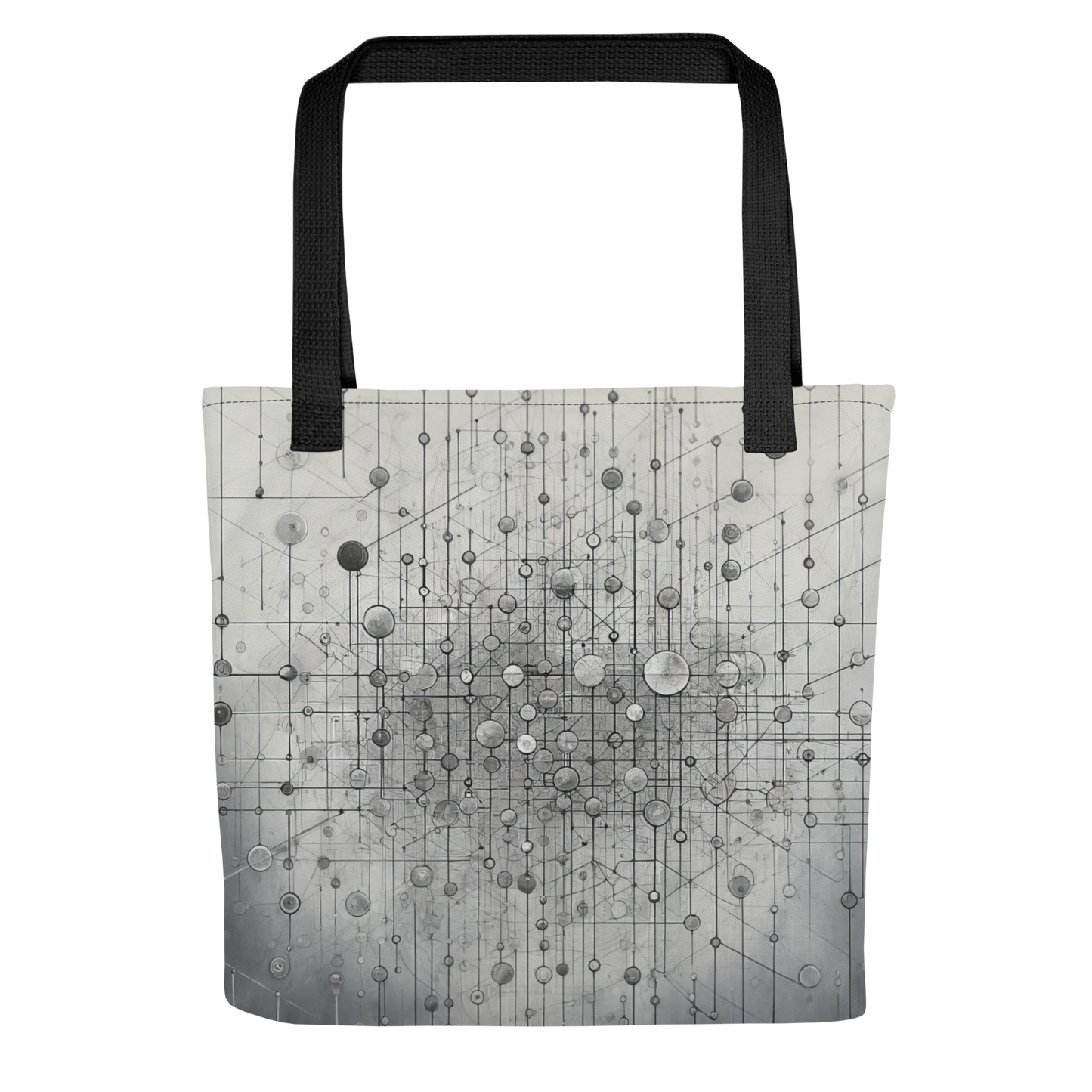 Abstract Art Tote Bag: Precision Network