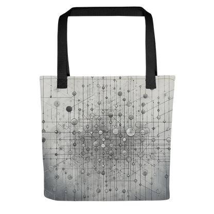 Abstract Art Tote Bag: Precision Network