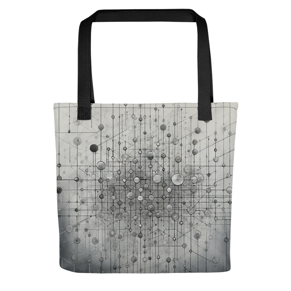 Abstract Art Tote Bag: Precision Network