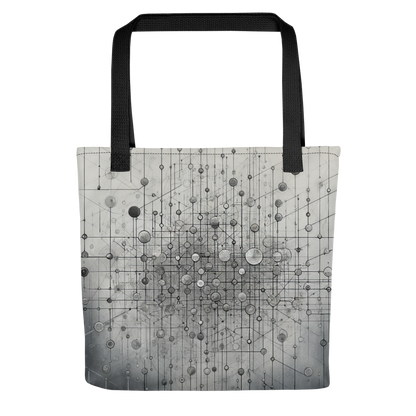 Abstract Art Tote Bag: Precision Network