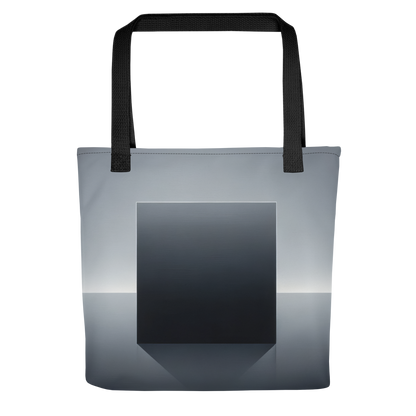 Abstract Art Tote Bag: Strategic Silence