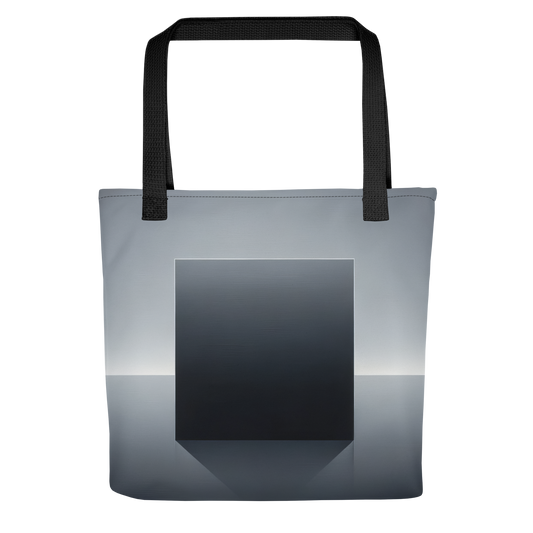 Abstract Art Tote Bag: Strategic Silence