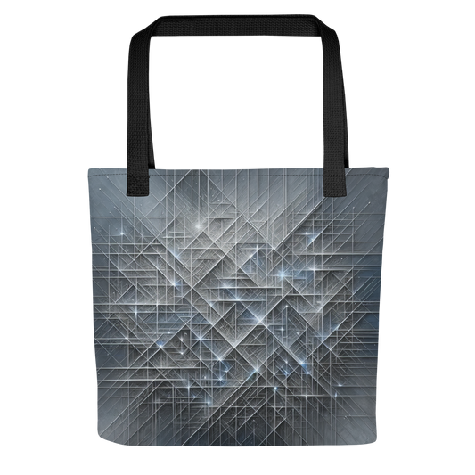 Abstract Art Tote Bag: Strategic Weave