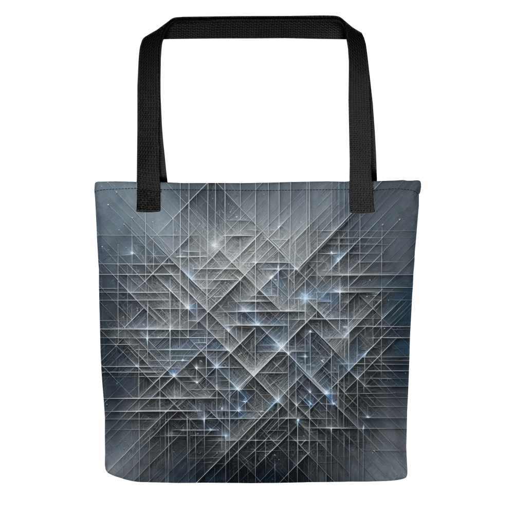 Abstract Art Tote Bag: Strategic Weave