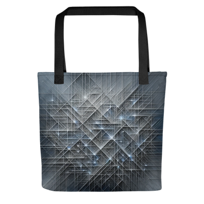 Abstract Art Tote Bag: Strategic Weave