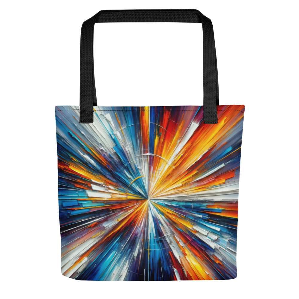 Abstract Art Tote Bag: Engaged Pulse