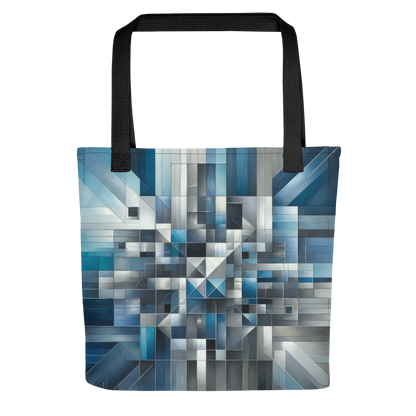 Abstract Art Tote Bag: Determined Equilibrium