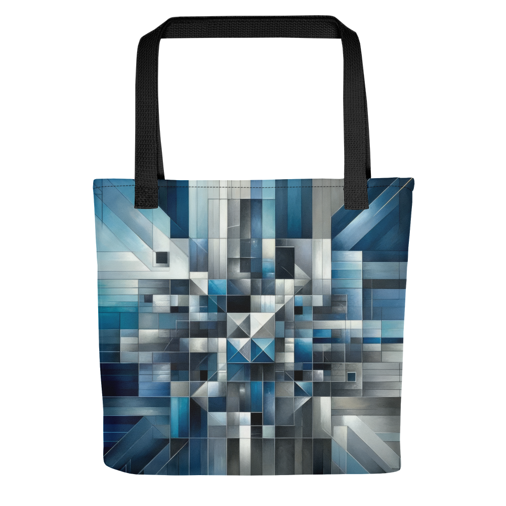 Abstract Art Tote Bag: Determined Equilibrium