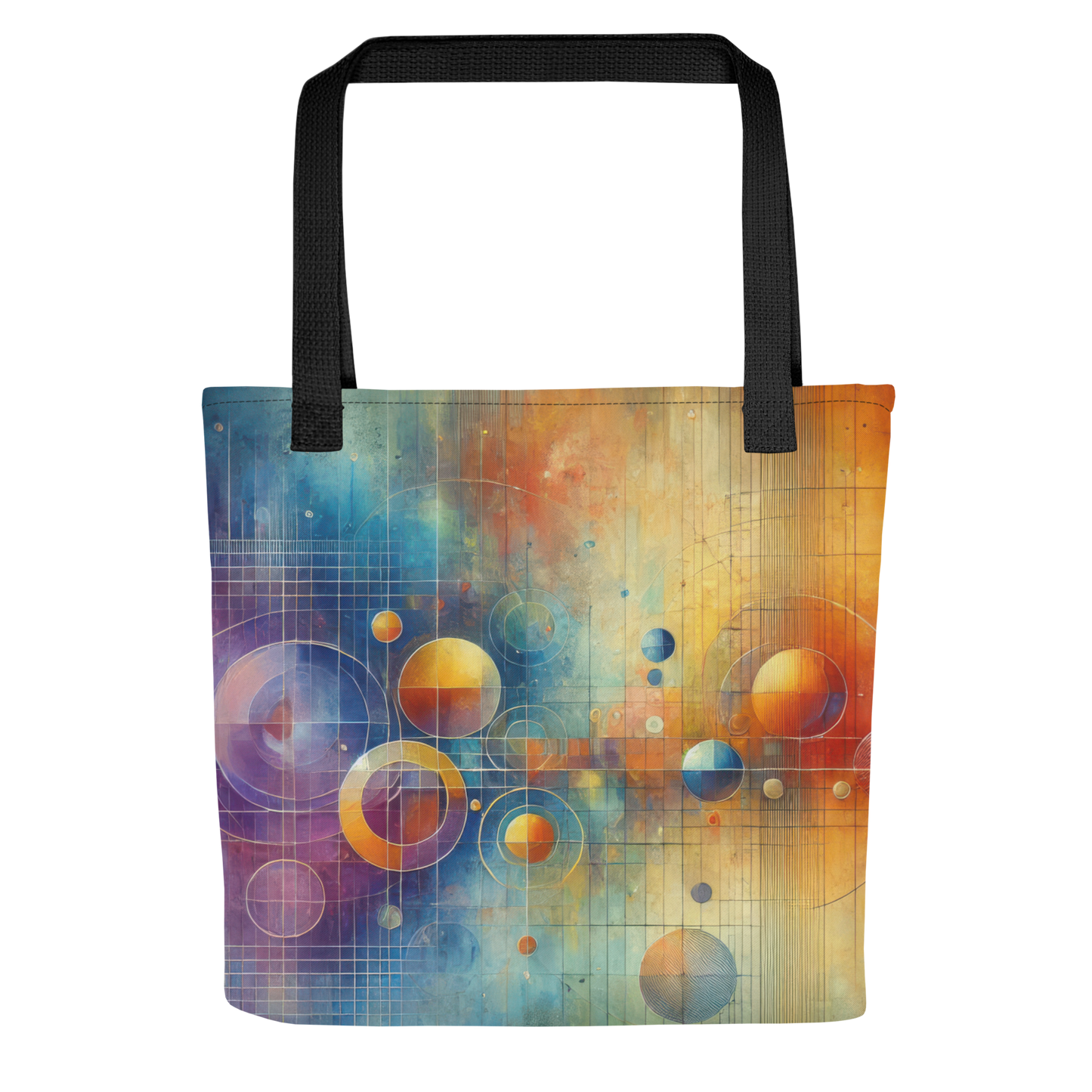 Abstract Art Tote Bag: Equilibrium Spectrum