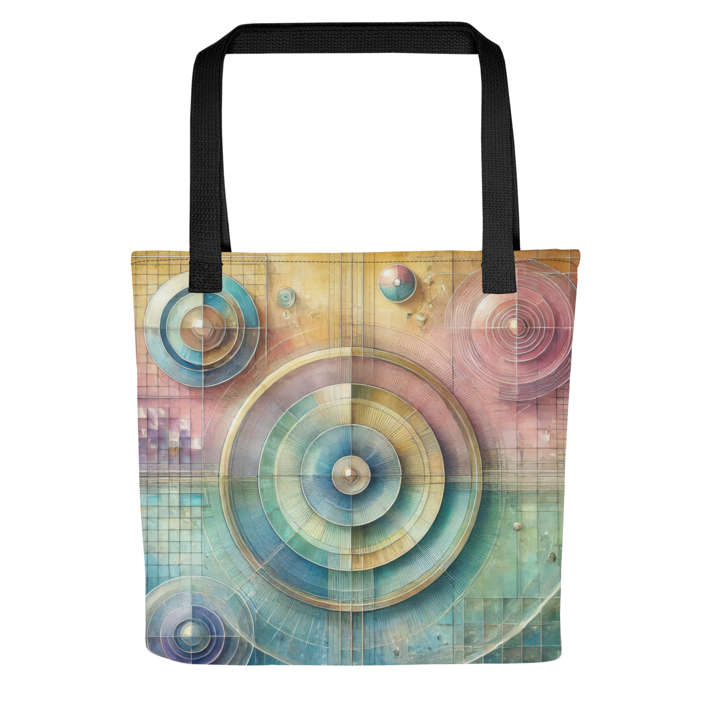 Abstract Art Tote Bag: Harmonic Equilibrium