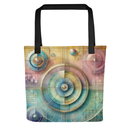 Abstract Art Tote Bag: Harmonic Equilibrium