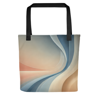 Abstract Art Tote Bag: Poised Horizon