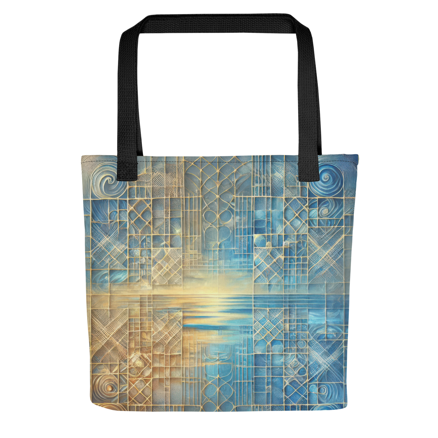 Abstract Art Tote Bag: Reflective Equilibrium