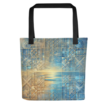 Abstract Art Tote Bag: Reflective Equilibrium