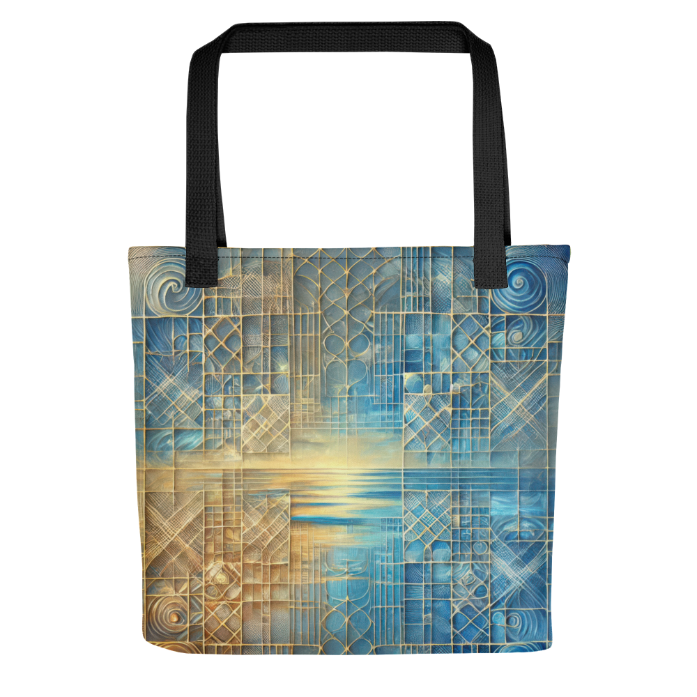 Abstract Art Tote Bag: Reflective Equilibrium