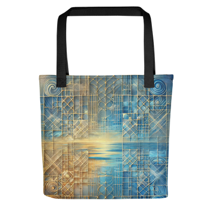 Abstract Art Tote Bag: Reflective Equilibrium