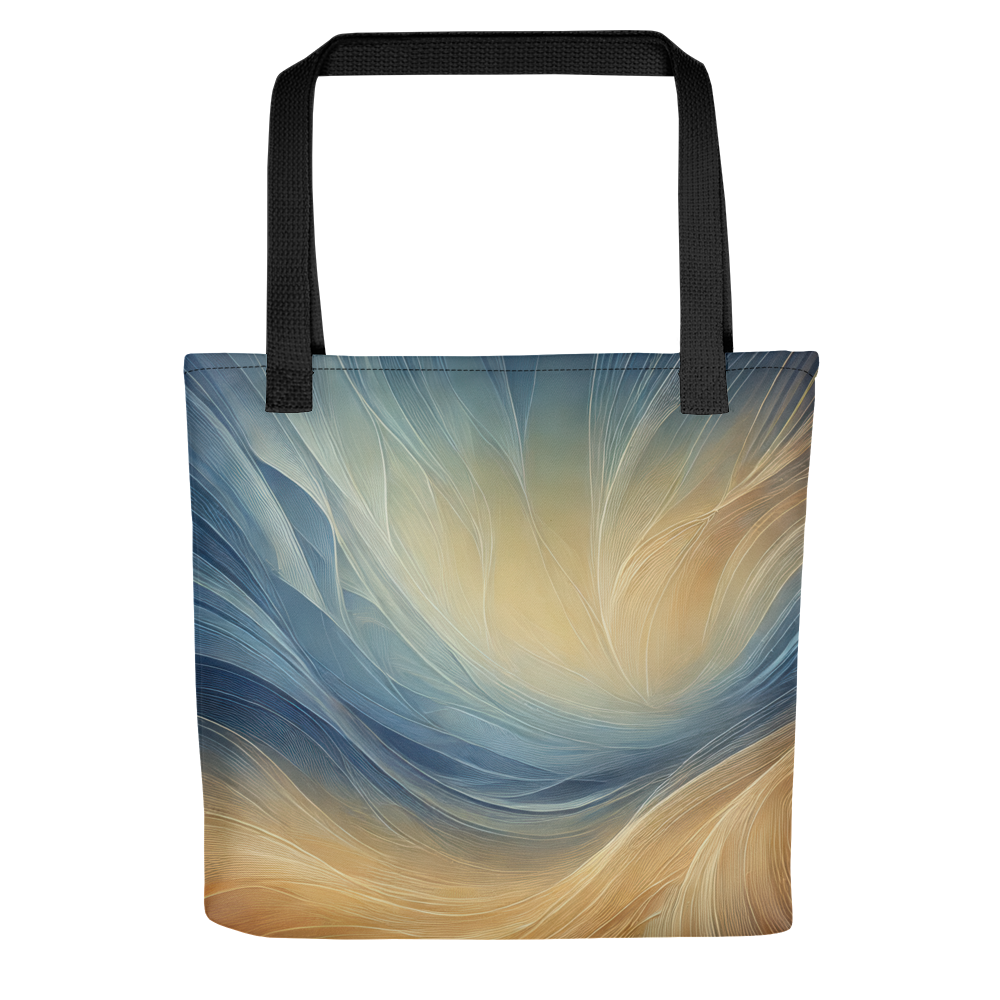 Abstract Art Tote Bag: Serene Balance