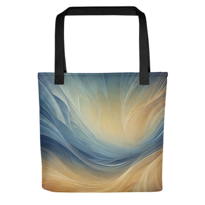 Abstract Art Tote Bag: Serene Balance