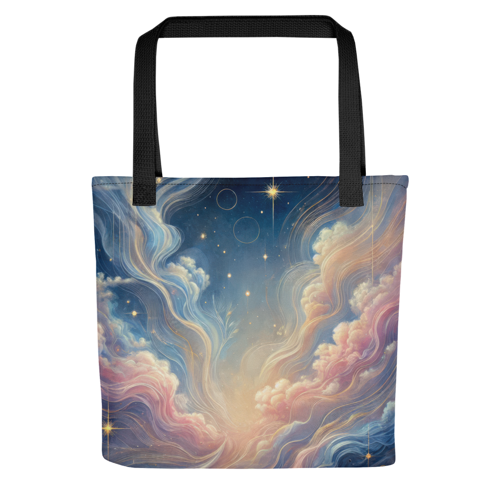 Abstract Art Tote Bag: Celestial Harmony