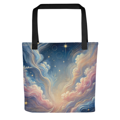 Abstract Art Tote Bag: Celestial Harmony