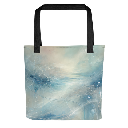 Abstract Art Tote Bag: Ethereal Calm