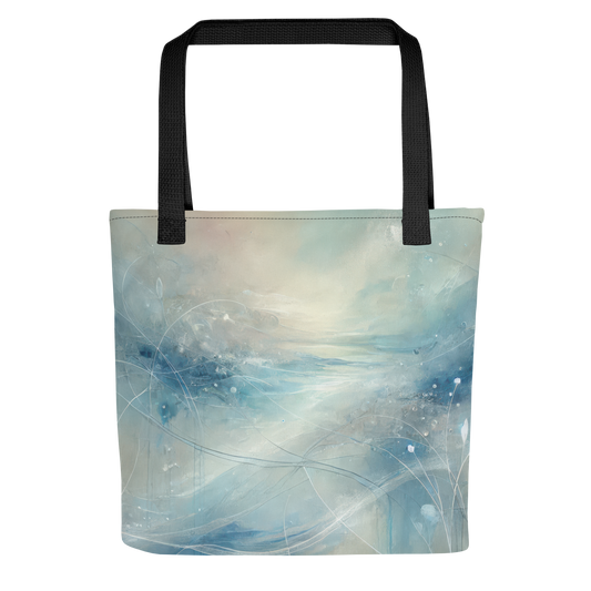 Abstract Art Tote Bag: Ethereal Calm