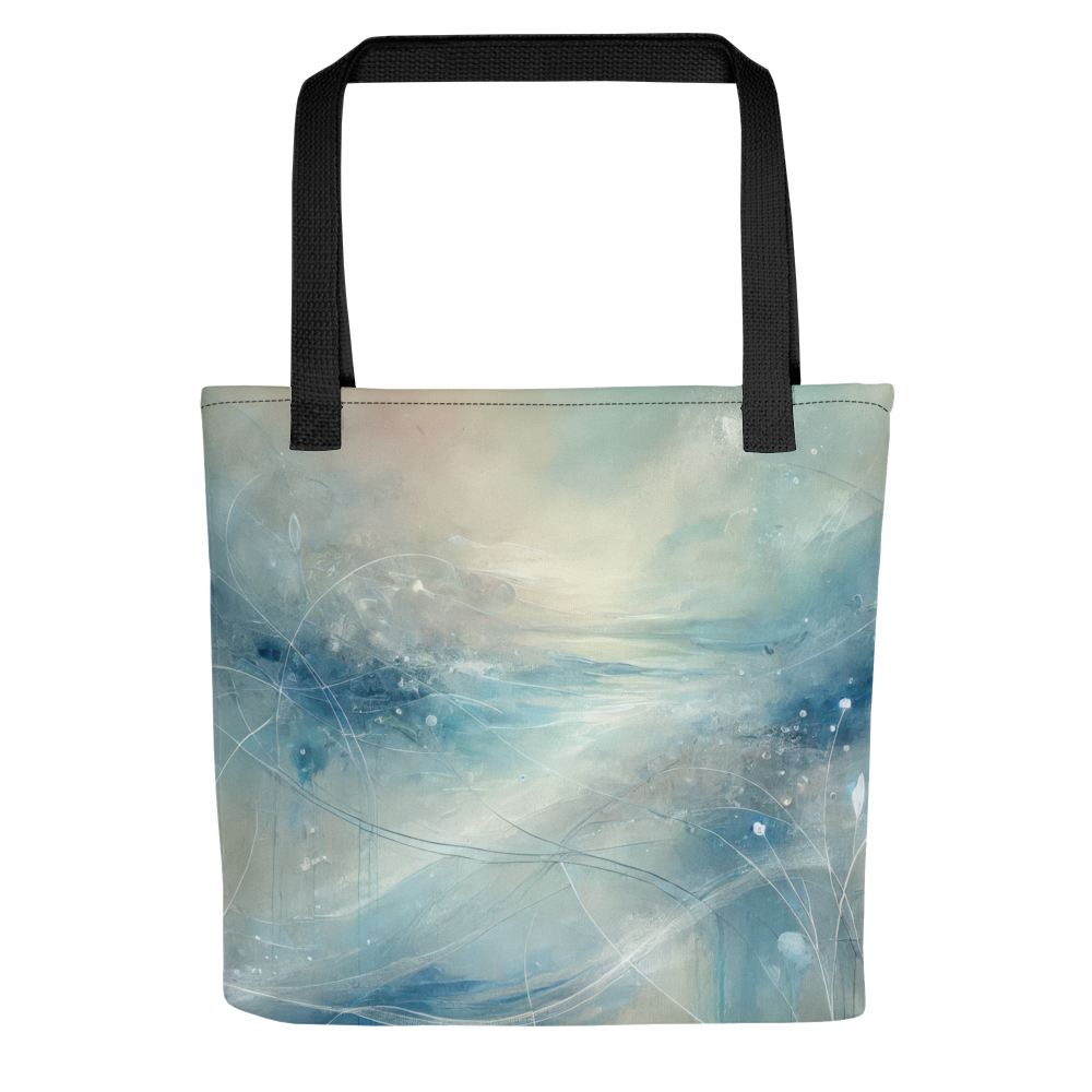 Abstract Art Tote Bag: Ethereal Calm