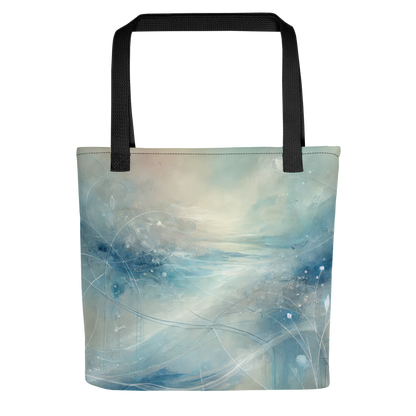 Abstract Art Tote Bag: Ethereal Calm