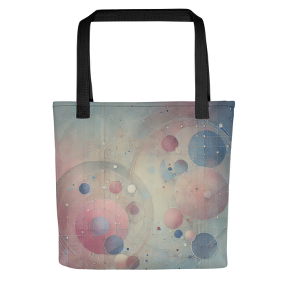 Abstract Art Tote Bag: Serene Echoes