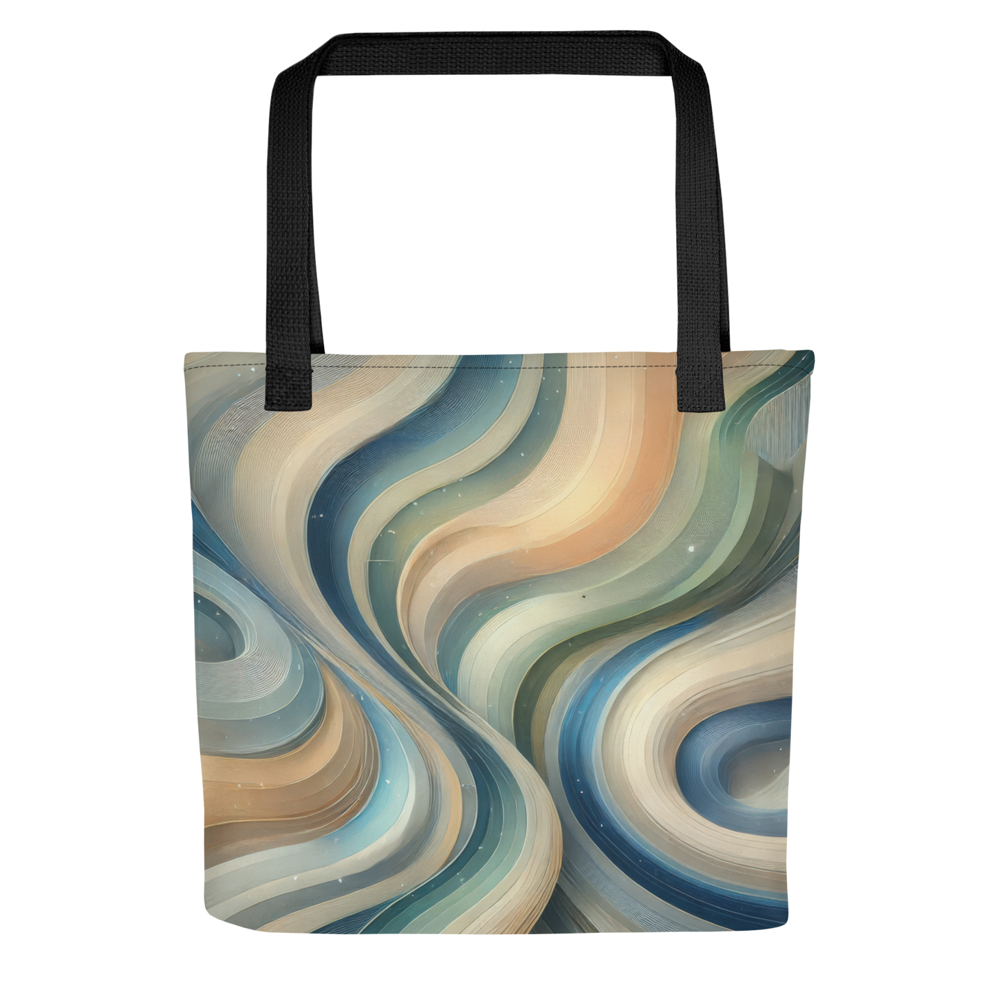 Abstract Art Tote Bag: Harmonized Flow