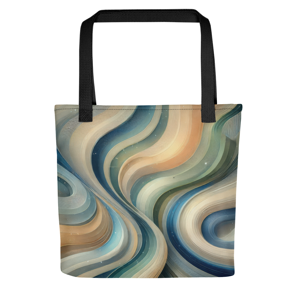 Abstract Art Tote Bag: Harmonized Flow