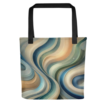 Abstract Art Tote Bag: Harmonized Flow