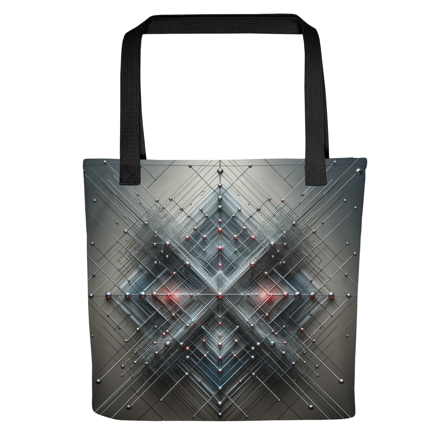 Abstract Art Tote Bag: Balanced Nexus