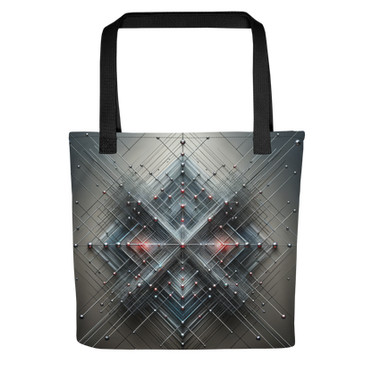 Abstract Art Tote Bag: Balanced Nexus