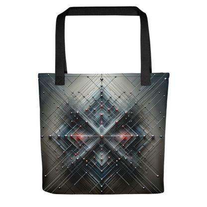 Abstract Art Tote Bag: Balanced Nexus