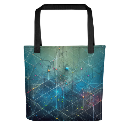 Abstract Art Tote Bag: Precision Constellations