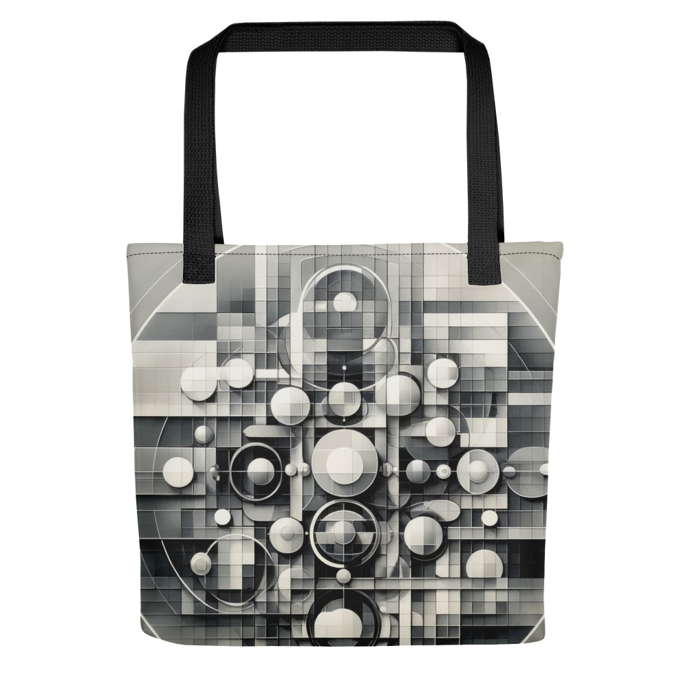 Abstract Art Tote Bag: Harmonic Alignment