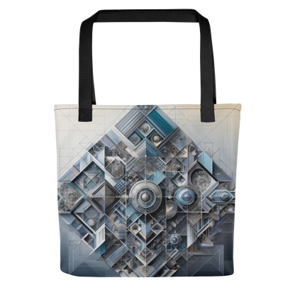 Abstract Art Tote Bag: Precise Symphony