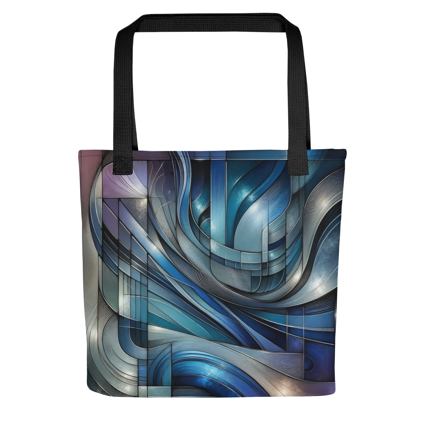 Abstract Art Tote Bag: Advanced Elegance