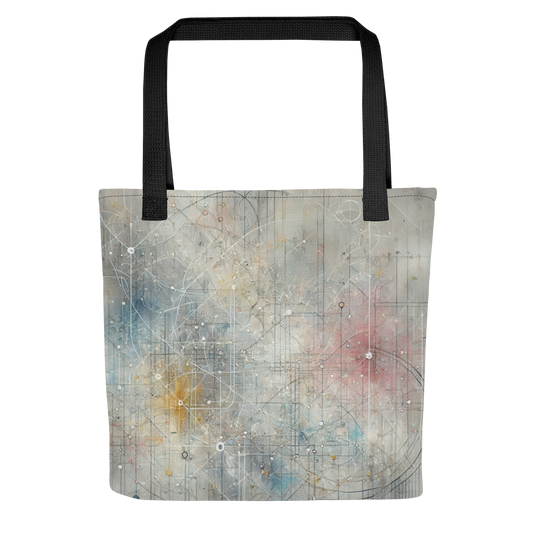 Abstract Art Tote Bag: Refined Pathways