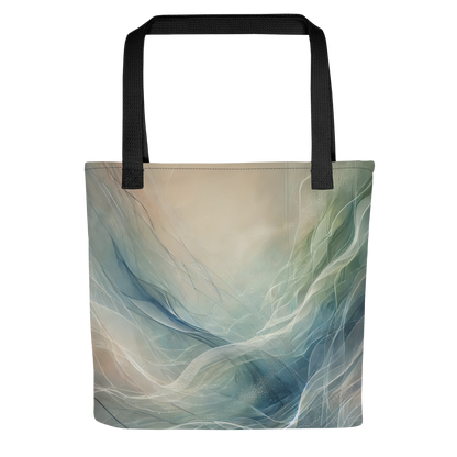 Abstract Art Tote Bag: Ethereal Harmony