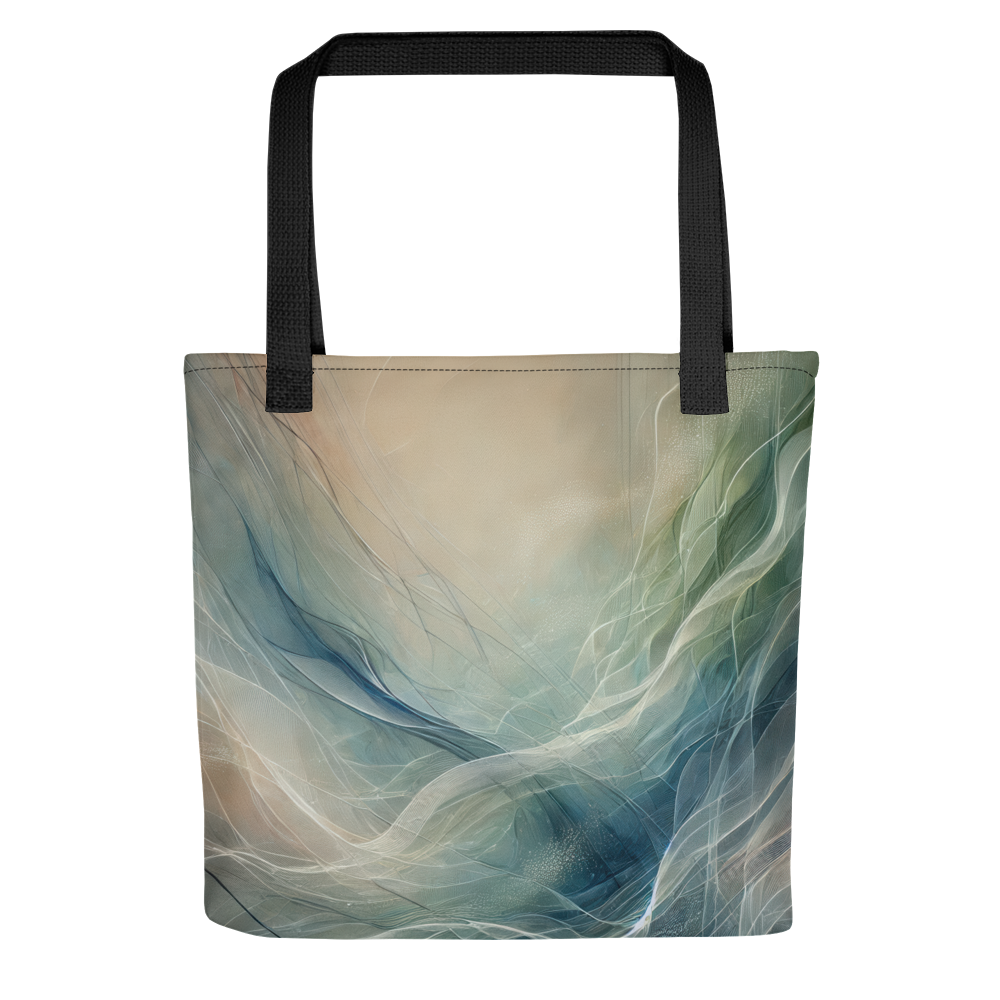 Abstract Art Tote Bag: Ethereal Harmony