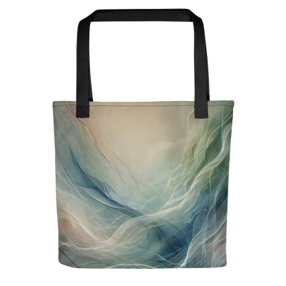 Abstract Art Tote Bag: Ethereal Harmony