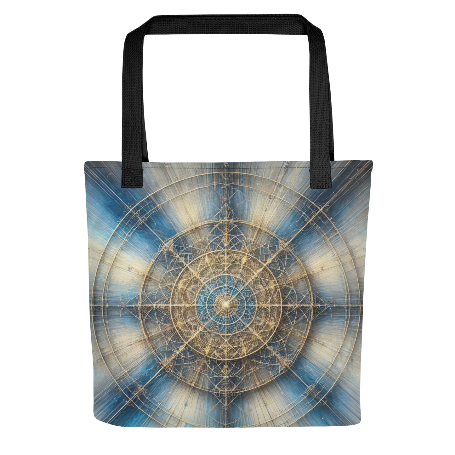 Abstract Art Tote Bag: Focused Interlude