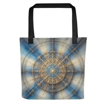 Abstract Art Tote Bag: Focused Interlude