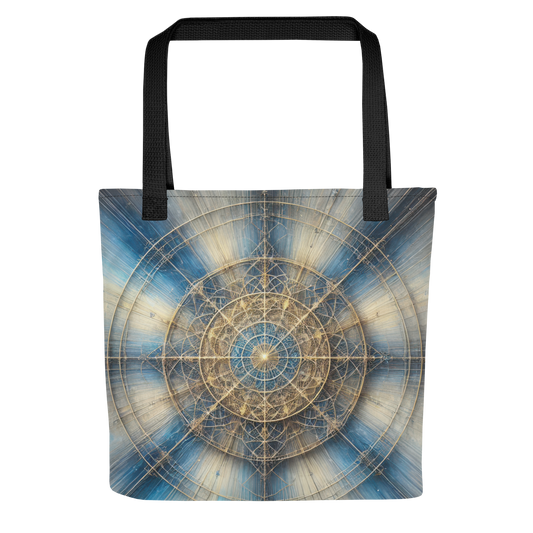 Abstract Art Tote Bag: Focused Interlude