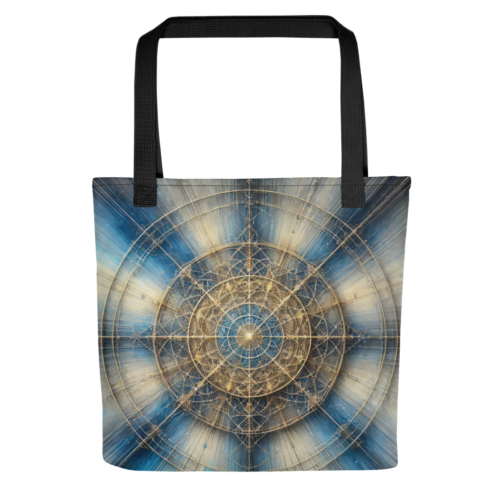 Abstract Art Tote Bag: Focused Interlude