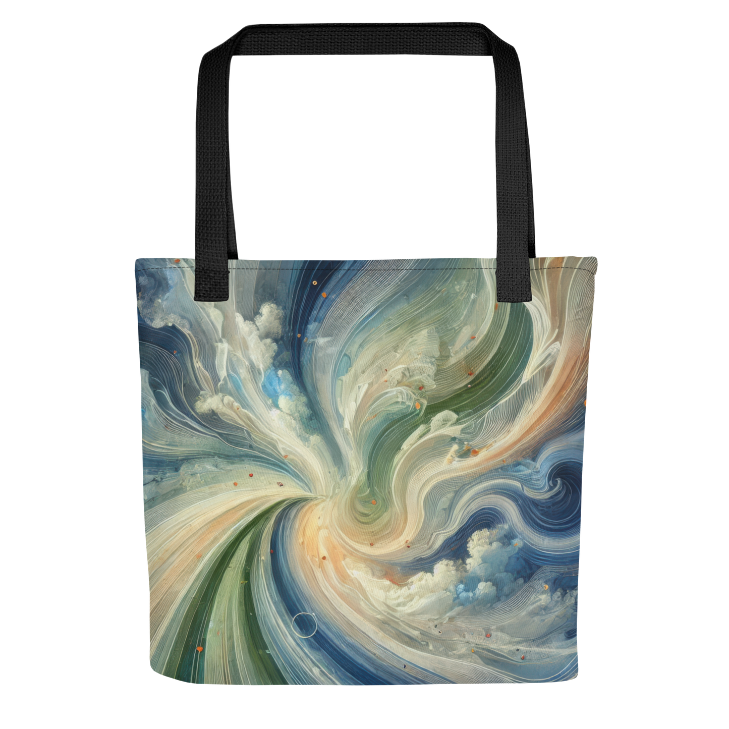 Abstract Art Tote Bag: Purposeful Continuity