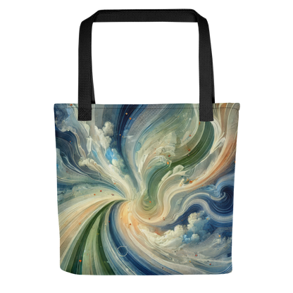 Abstract Art Tote Bag: Purposeful Continuity